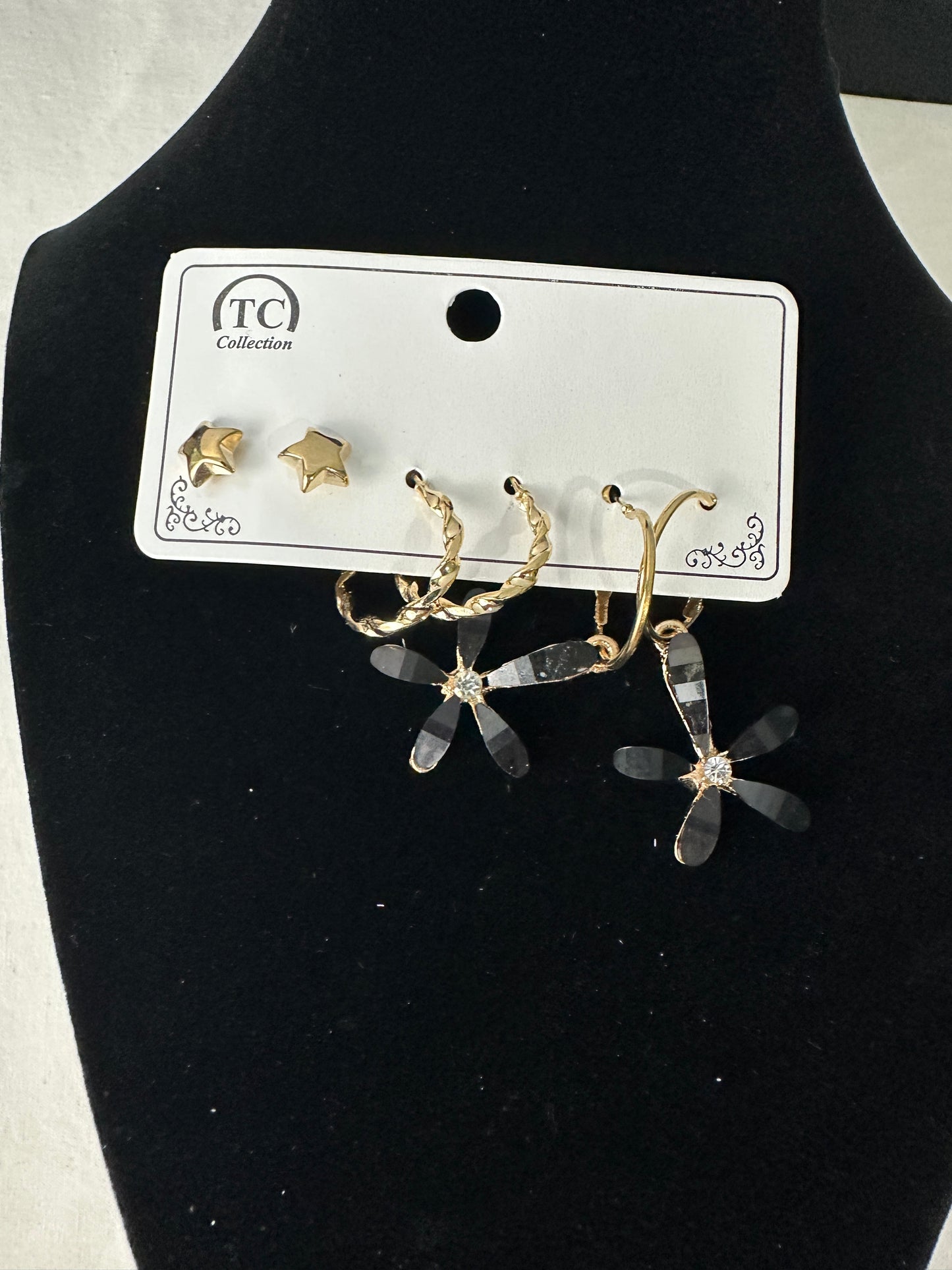 Pack Of Three Pairs of earrings